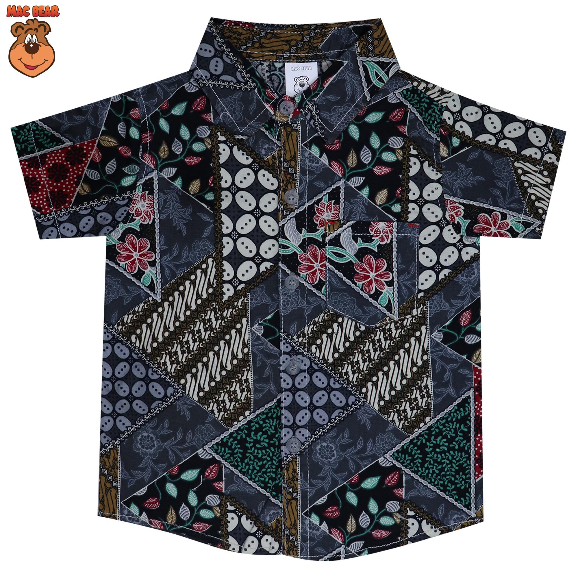 MacBear Kids Baju Anak Kemeja Batik