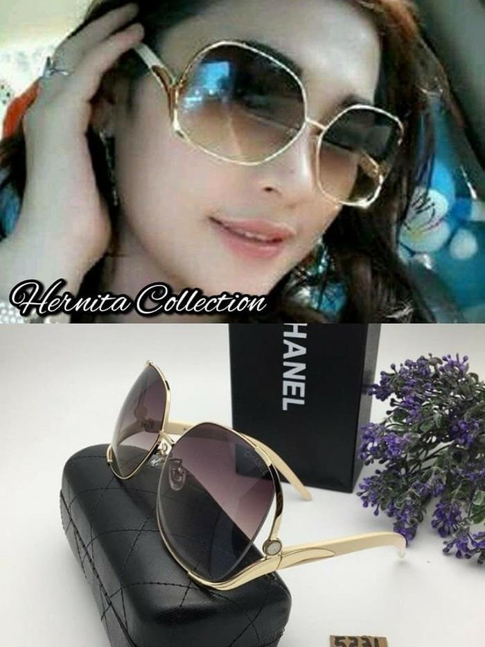Kacamata Wanita / Chanel HK254 + Lensa Anti UV + Box Resleting
