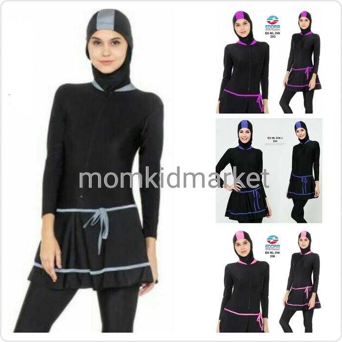 Baju Renang Wanita Muslim Muslimah Dewasa ES-ML-DW-100