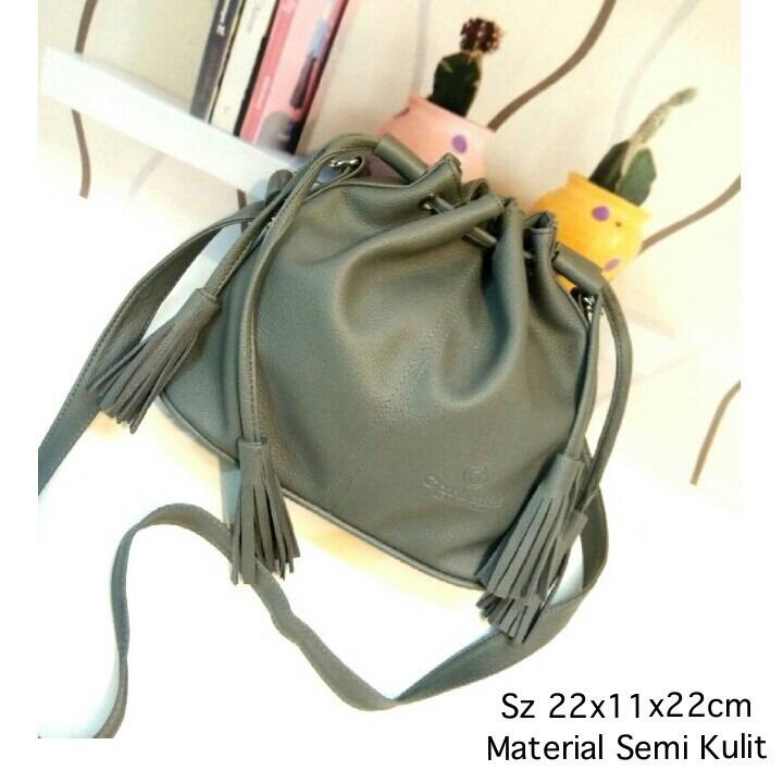 Tas Bahu dan selendang wanita serut mini CBL
