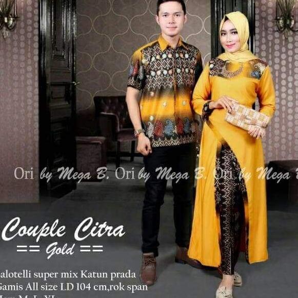 BATIK COUPLE CITRA KUNING