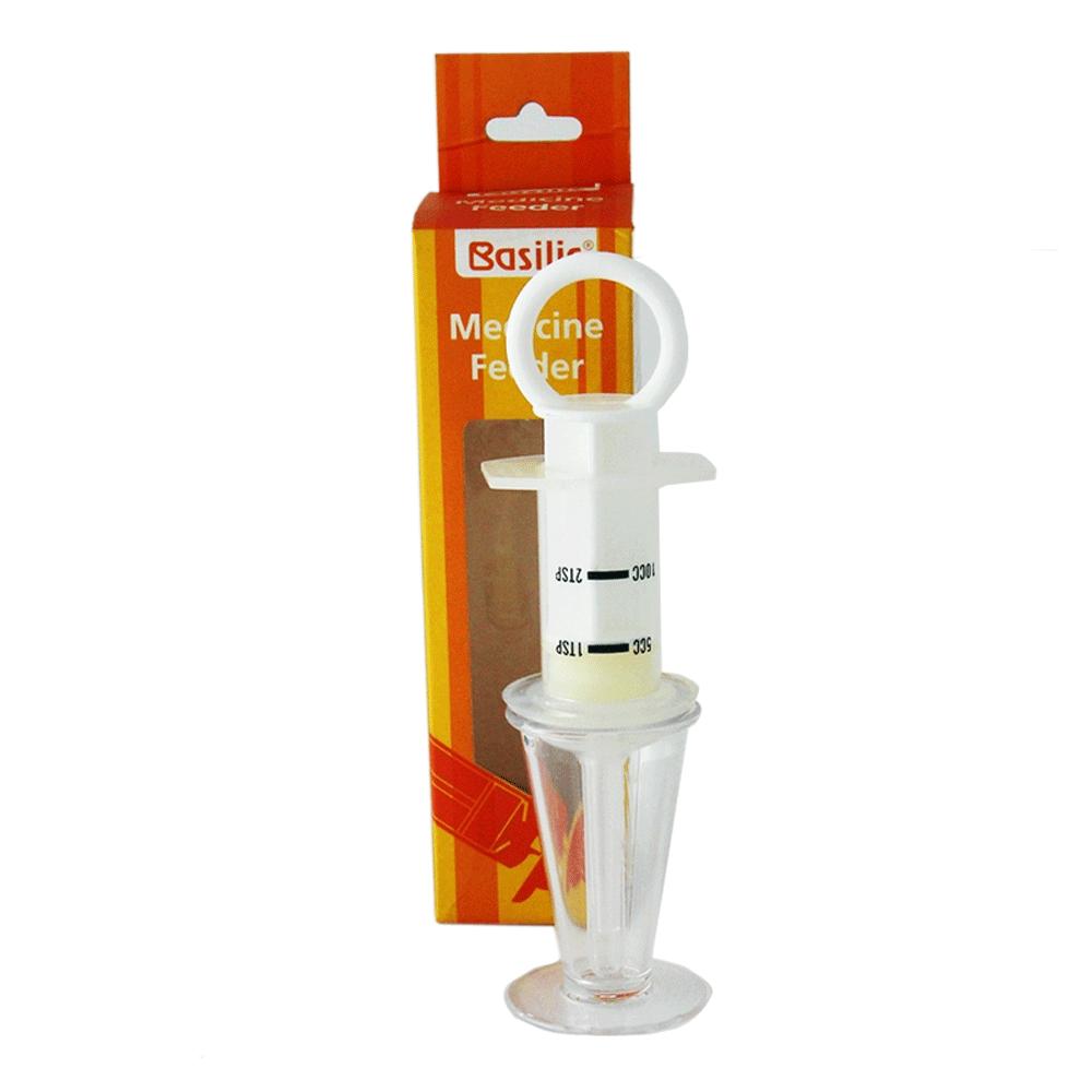 Basilic Medicine Feeder Long Teat - Pippet Obat / Alat Minum Obat Bayi