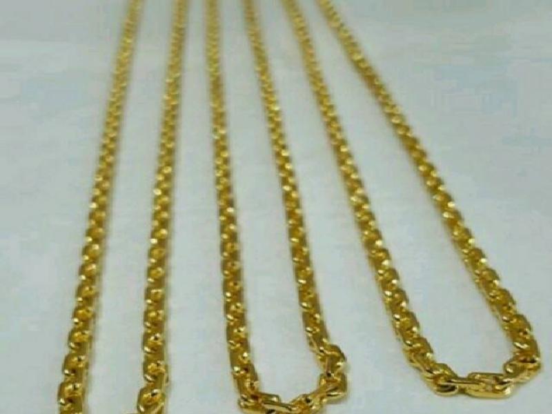 Kalung Nori Rantai Lapis Emas Cantik....