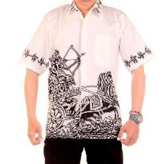 Kemeja Batik | Koko pria Motif Arjuna Memanah Terlaris