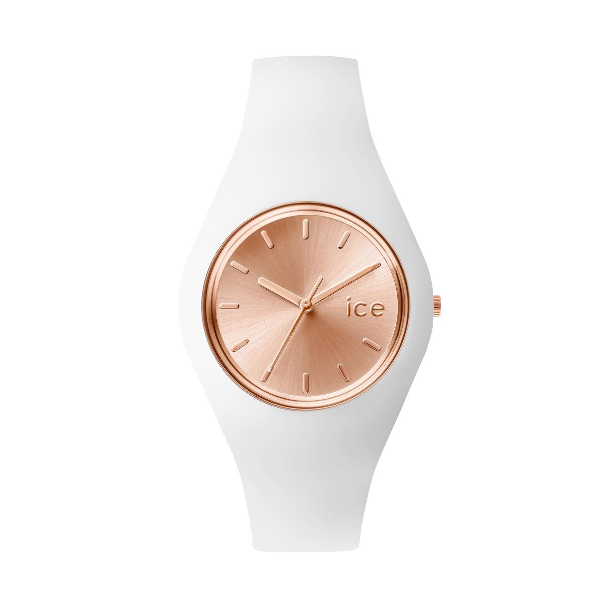 JAM TANGAN ICE WATCH - ICE chic uni white rs gd