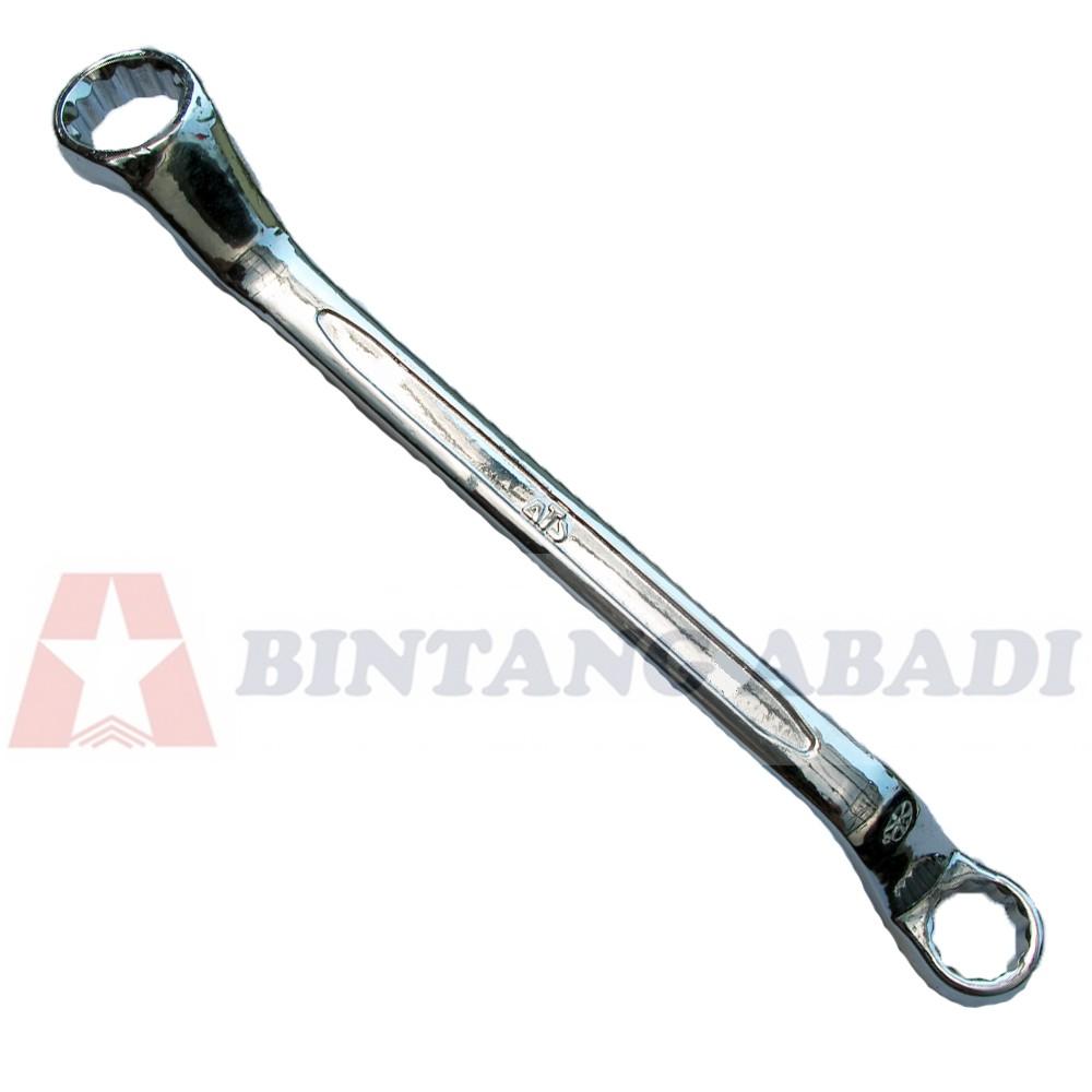 ATS Kunci Ring 45* 12 X 14 Mm Eceran Satuan / Double Ring Wrench
