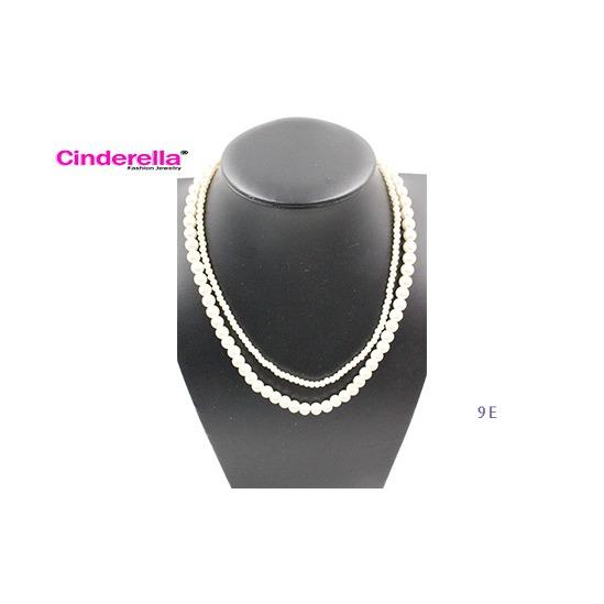KALUNG MUTIARA 2 LILIT PENDEK KOREA AKSESORIS WANITA MURAH WANITA BESAR