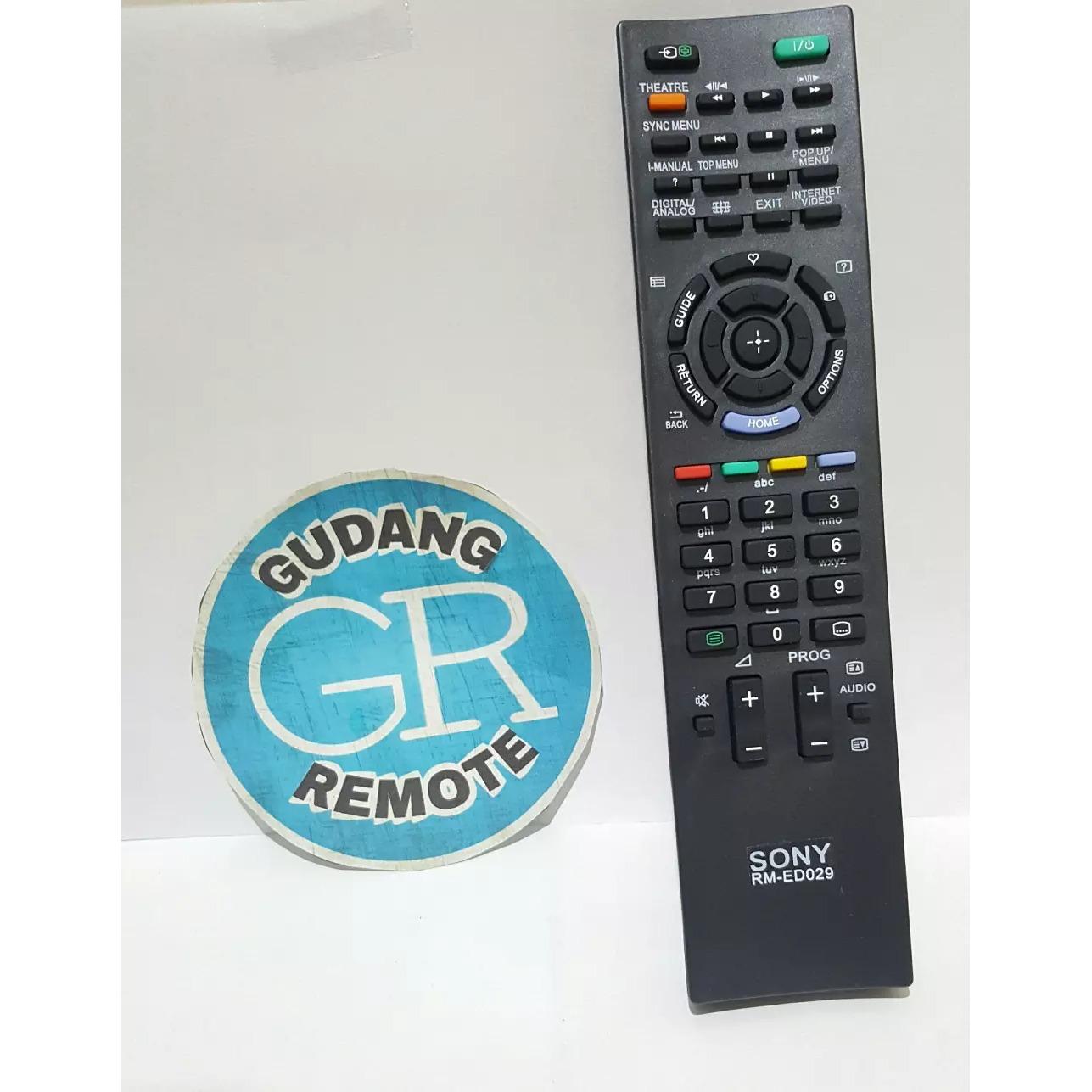 TERLARIS Remote TV Sony Lcd-Led TOKO RISBAS