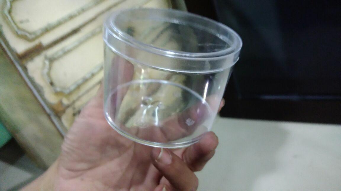 toples tabung mika keras 6cm