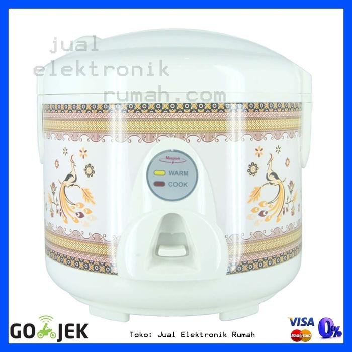 ORIGINAL - Magic Com 1 Liter Batik Maspion EX109P Nomor 1