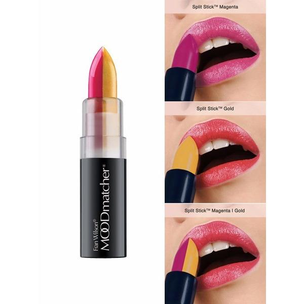 MOODmatcher Split Sticks Gold/Magenta (Lipstick Super Awet Tahan Hingga 12 Jam)