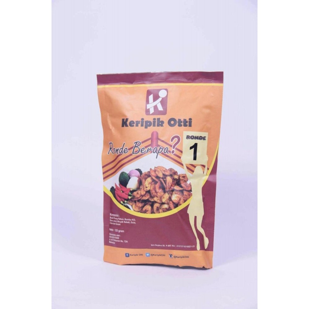 Kripik Otti Ronde 1, Jajanan Khas Makassar, Oleh Oleh Makassar