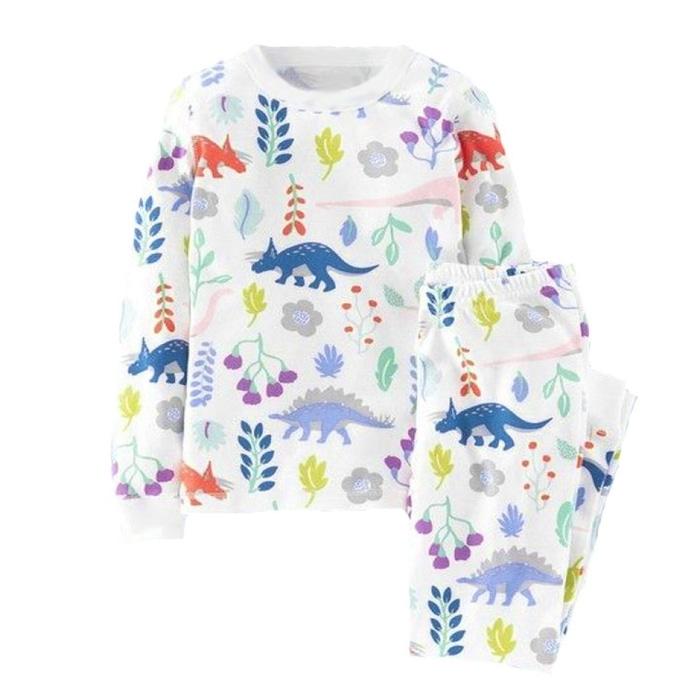 Piyama anak/Baju tidur anak lengan panjang Baby Gap Hk White Jungle