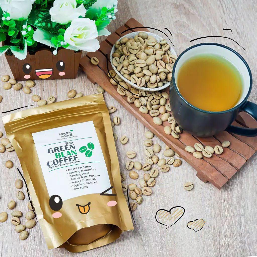 Kopi hijau premium/green coffee original /biji kopi hijau 250 gram
