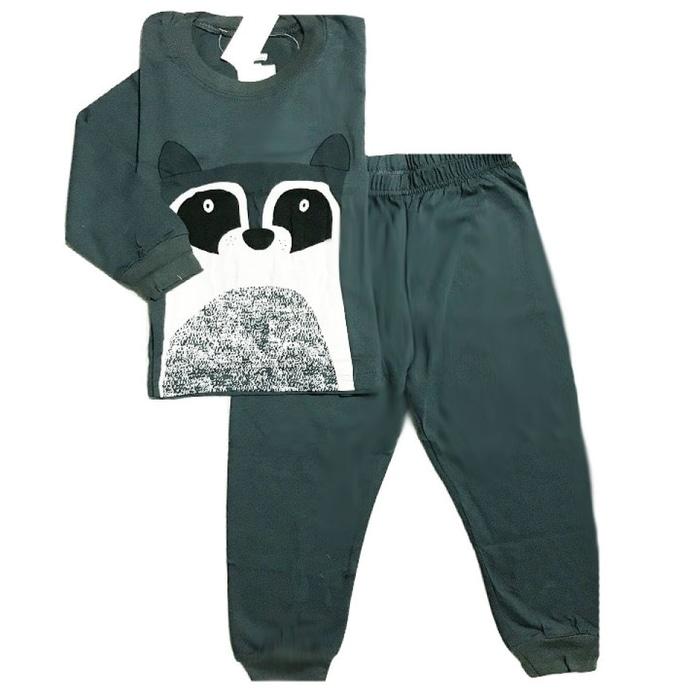 Baju tidur anak laki-laki/Piyama Boy GAP Hongkong Racoon
