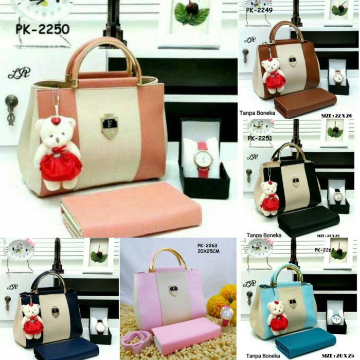 Tas Lokal/Tas Murah/Tas Paketan/Slingbag/Paket 3in1 Furla Saffiano