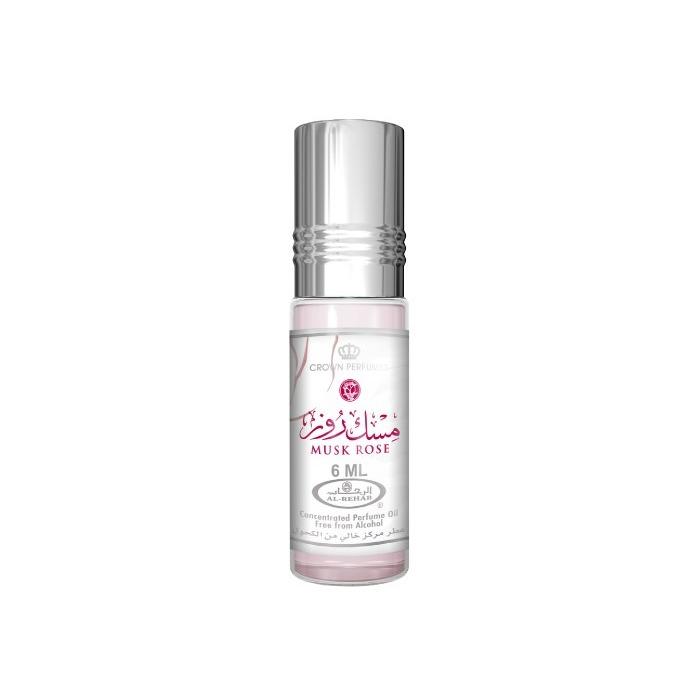 Yukay Herbal Al Rehab Perfume Musk Rose Minyak Wangi 6 ml Non Alkohol