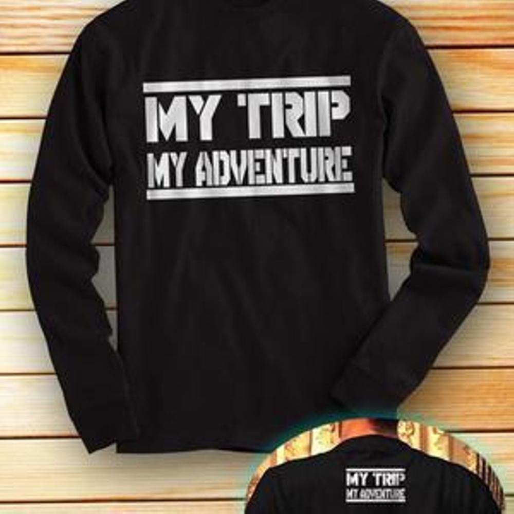 Kaos Baju Distro MTMA #1 Lengan Panjang (My Trip My Adventure Long Sleeve) @OT DESIGN