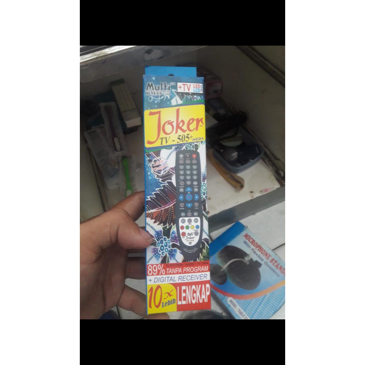 Joker remot SEMUA MEREK BONUS BATERAI REMOTE control televisi remote original tv multi universal tabung lcd led serba guna EHS GRATIS ONGKOS KIRIM KEMANA AJA BONUS