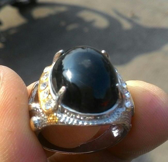 Diskon Promo Perhiasan Aksesoris THE BEST SELLER BLACK SAFIR LAMPUNG HQ PROMO MURAH HANYA 5RB 1PCS Murah