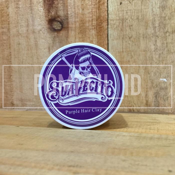 Pomade Suavecito warna Kemasan sampel Bonus sisir-purple