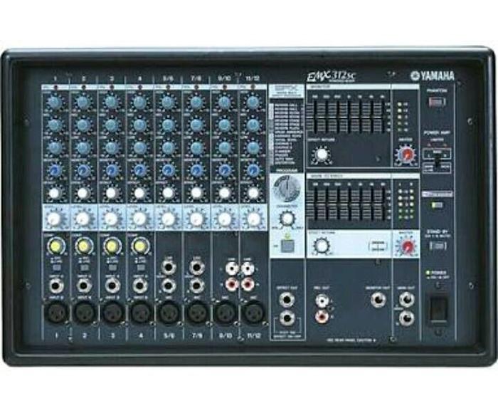 ORIGINALS Power mixer Yamaha EMX 312 Sc ( 12 channel )