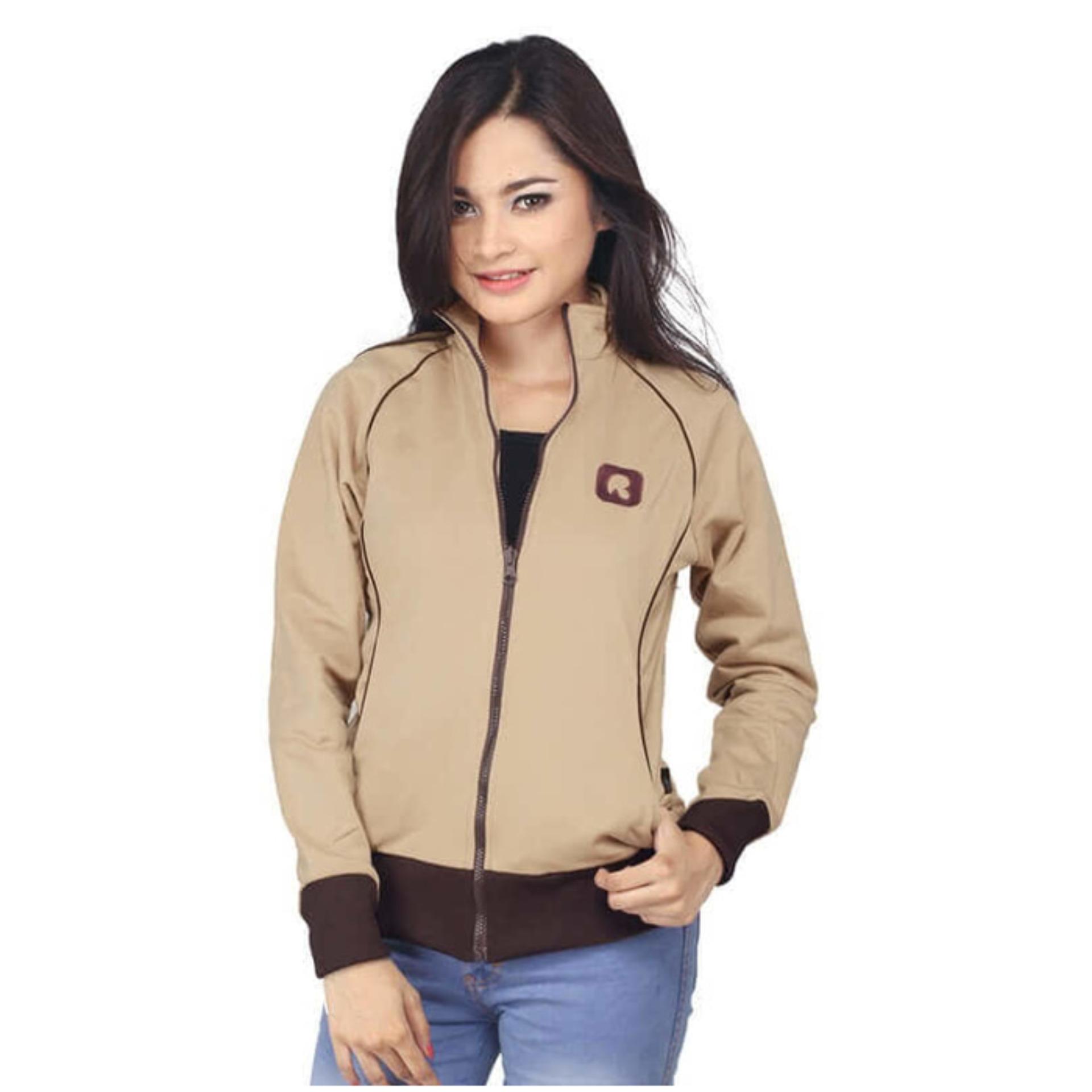 Jaket Wanita Cewek Modis Casual YI 048 / Jaket Wanita Casual Kemping Kerja - Kuliah