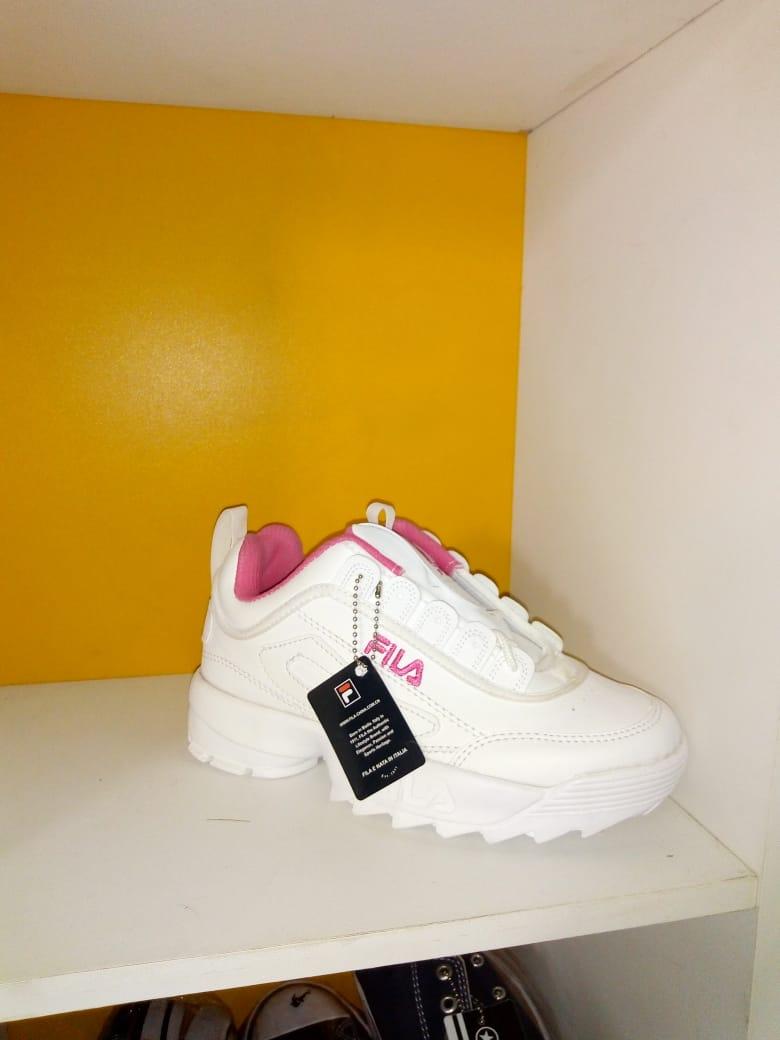Sepatu FILA Disruptor 2 Premium Import Vietnam - Sepatu Sneakers Sport Wanita Dan Prian- Sepatu Putih Pink/ Sepatu Casual/ Sepat Termurah Januari 2019 - 2 Sepatu FILA Disruptor 2 Premium Import Vietnam - Sepatu Sneakers Sport Wanita Dan prian- Sepatu Putih Pink/ Sepatu casual/ Sepat Termurah - 2
