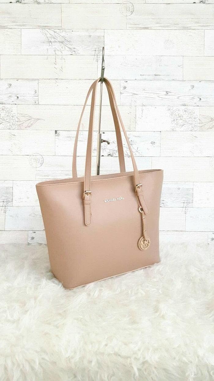 tas wanita branded bag Michael Kors MK Jetset Medium