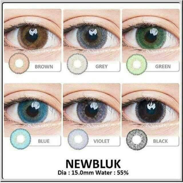Softlens Minus Newbluk Brwon Made In Korea Januari 2019 - 2 Softlens Minus Newbluk Brwon Made In Korea - 2