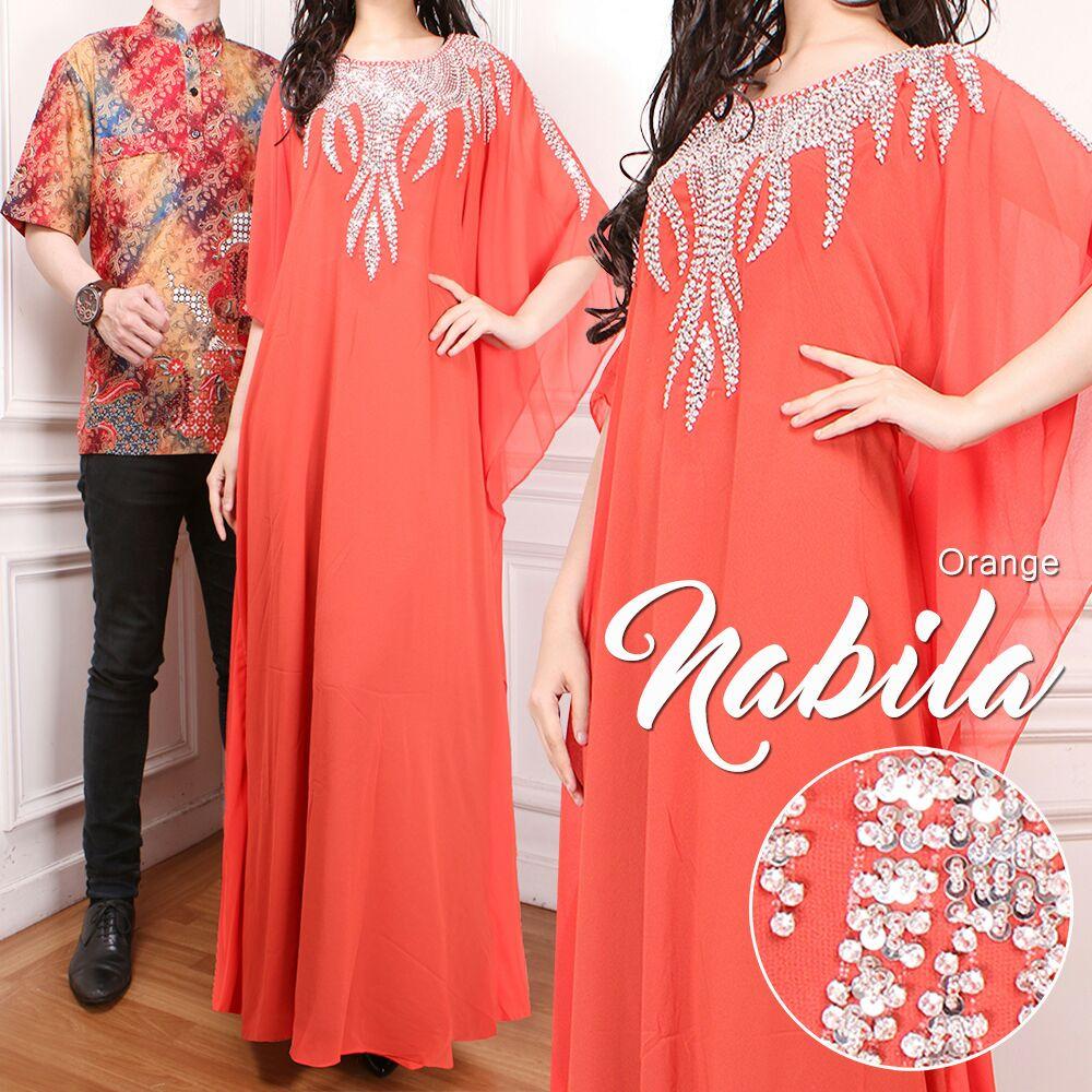 RULIIVA - KAFTAN SAJA MUSLIMAH PAKAIAN PESTA GAMIS WANITA GAMIS KURUNG