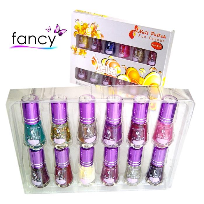 Kutek Salsa 6ml / Kutek Salsa Merah 6ml Cat Kuku Limited - Pewarna Kuku