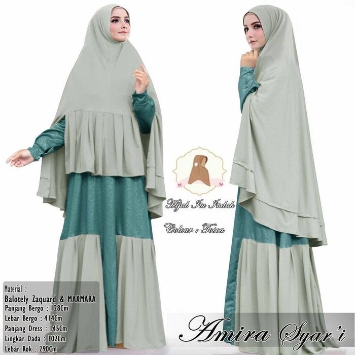 GAMIS TGN PJG SLETING PUNGGUNG WUDHU FRIENDLY LAYER ROK KELILING +KHIMAR BERGO JUMBO NO PAD BHN MAXMARA MIX BALOTELI ZAQUARD FIT XL LD 104 PJ 140 VM