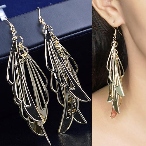 Anting Hollow Wings In The Long Earrings OKT348