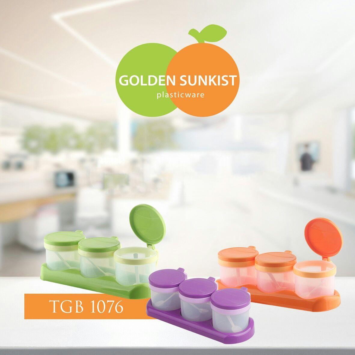Tempat Bumbu Golden Sunkist rak tempat bumbu dapur isi 3 pink daftar harga Tempat Bumbu Golden Sunkist rak tempat bumbu dapur isi 3 pink daftar harga