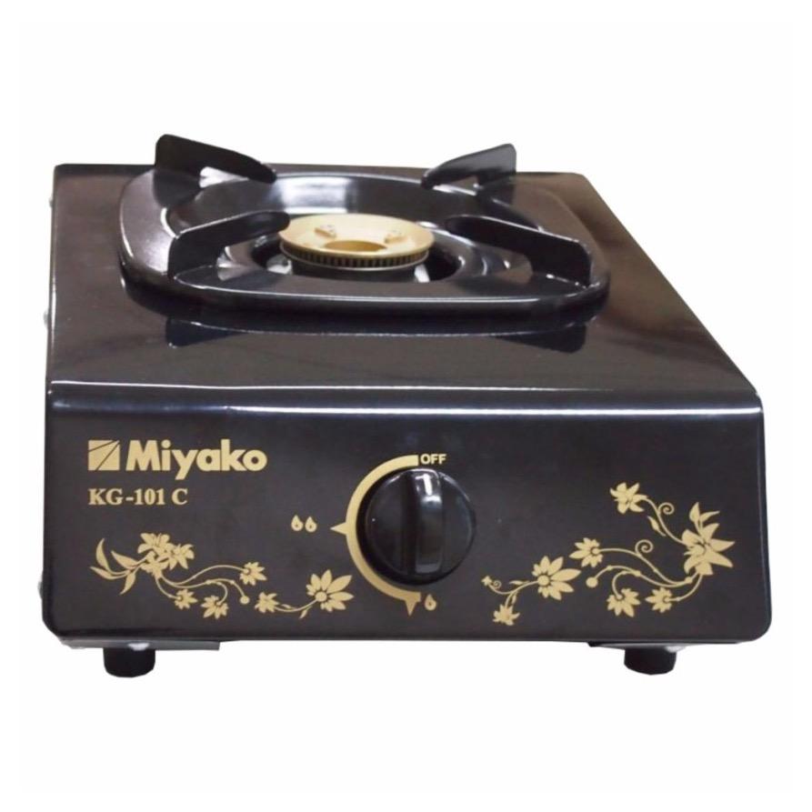 Gogo Grosir Miyako Kompor Gas 1 Tungku KG-101C - Hitam