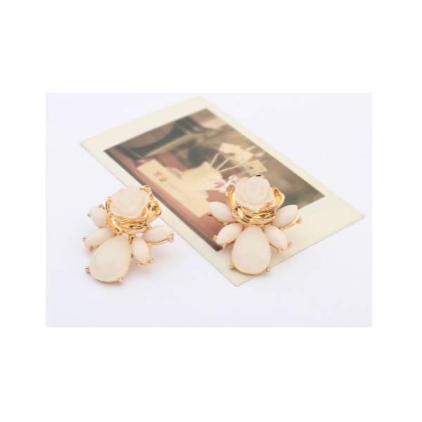 Anting Bunga Rose Rose Europe Fashion Roses Earrings Jewelry Jan076