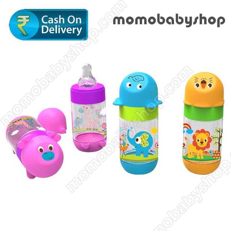 Baby Safe Feeding Bottle AP001 Animals 125ml - Botol Susu Bayi BPA Free Januari 2019 - 2 Baby Safe Feeding Bottle AP001 Animals 125ml - Botol Susu Bayi BPA Free - 2