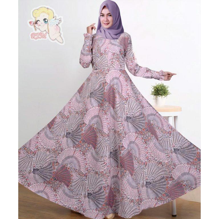 Gamis syar'i gamis Ariani pink