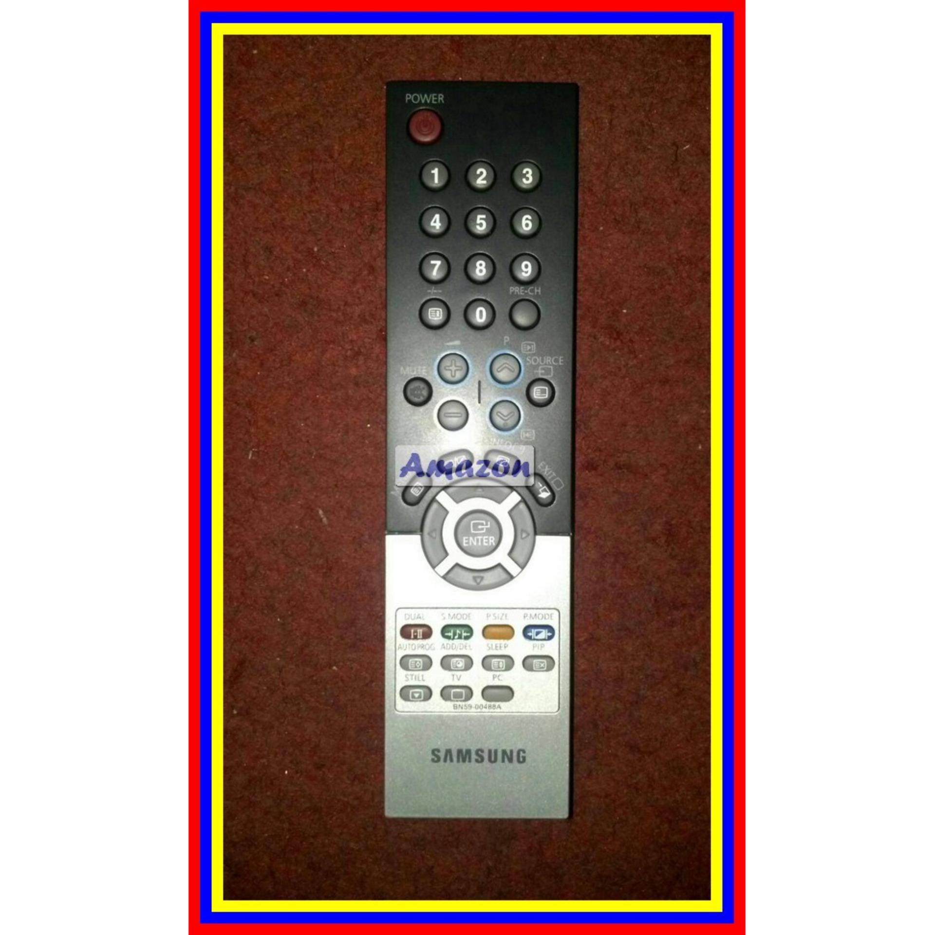 Remot Remote Tv Samsung Lcd Led Plasma Bn59 00488A Ori Original Asli