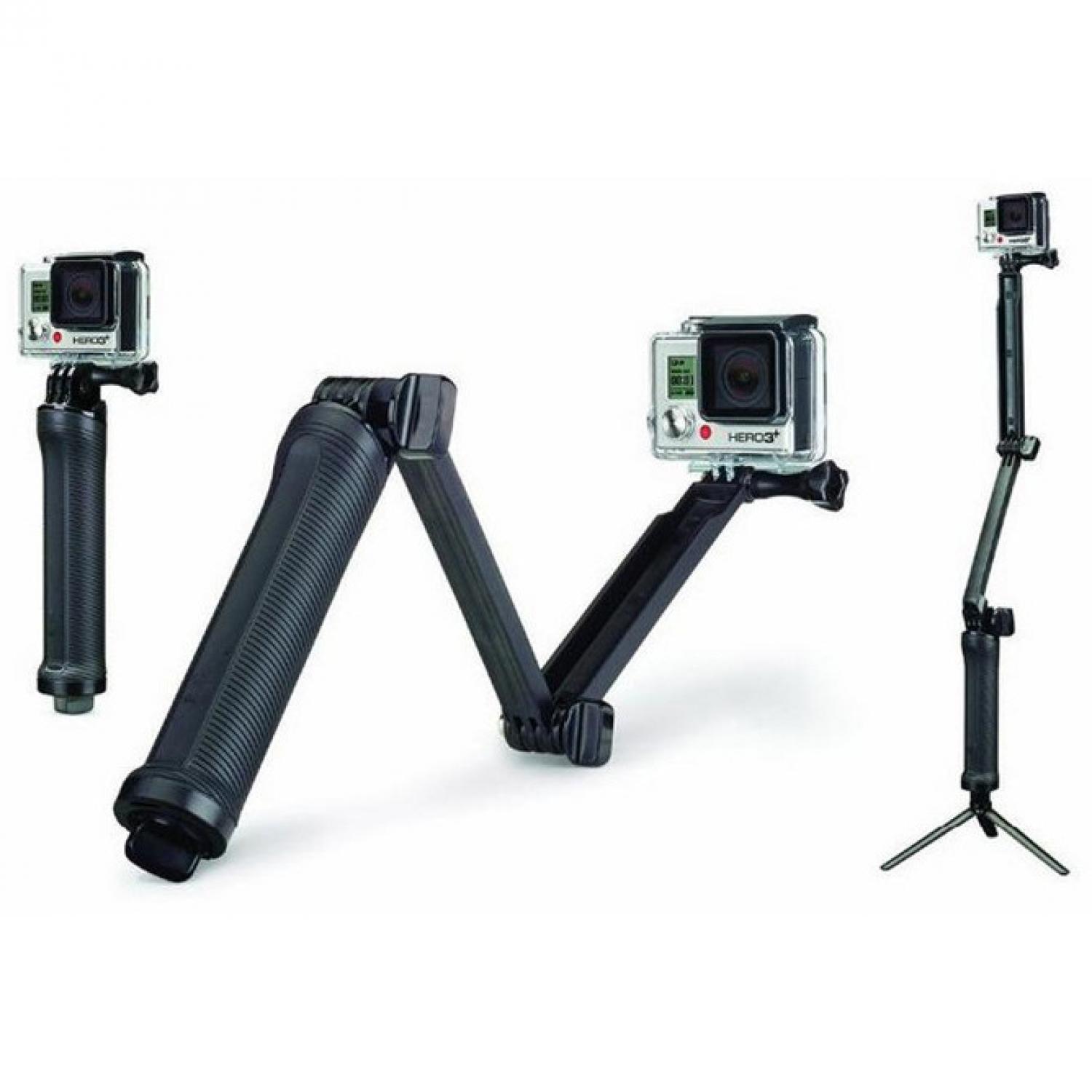 3 Way Foldable Extension Tripod for Xiaomi Yi / Xiaomi Yi 2 4K / GoPro | Aksesoris Kamera Aksi