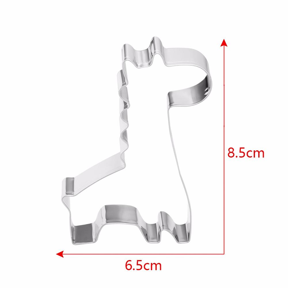 Detail Gambar GIRAFFE COOKIES CUTTER STAINLESS STEEL - JERAPA COOKIE MOLD - CETAKAN KUE KERING JERAPAH