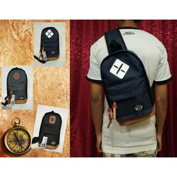 TAS SELEMPANG PRIA WANITA- WAISTBAG- TAS PINGGANG- GROSIR TAS MURAH- MERK BUFFER- DDNSHOP- BANDUNG