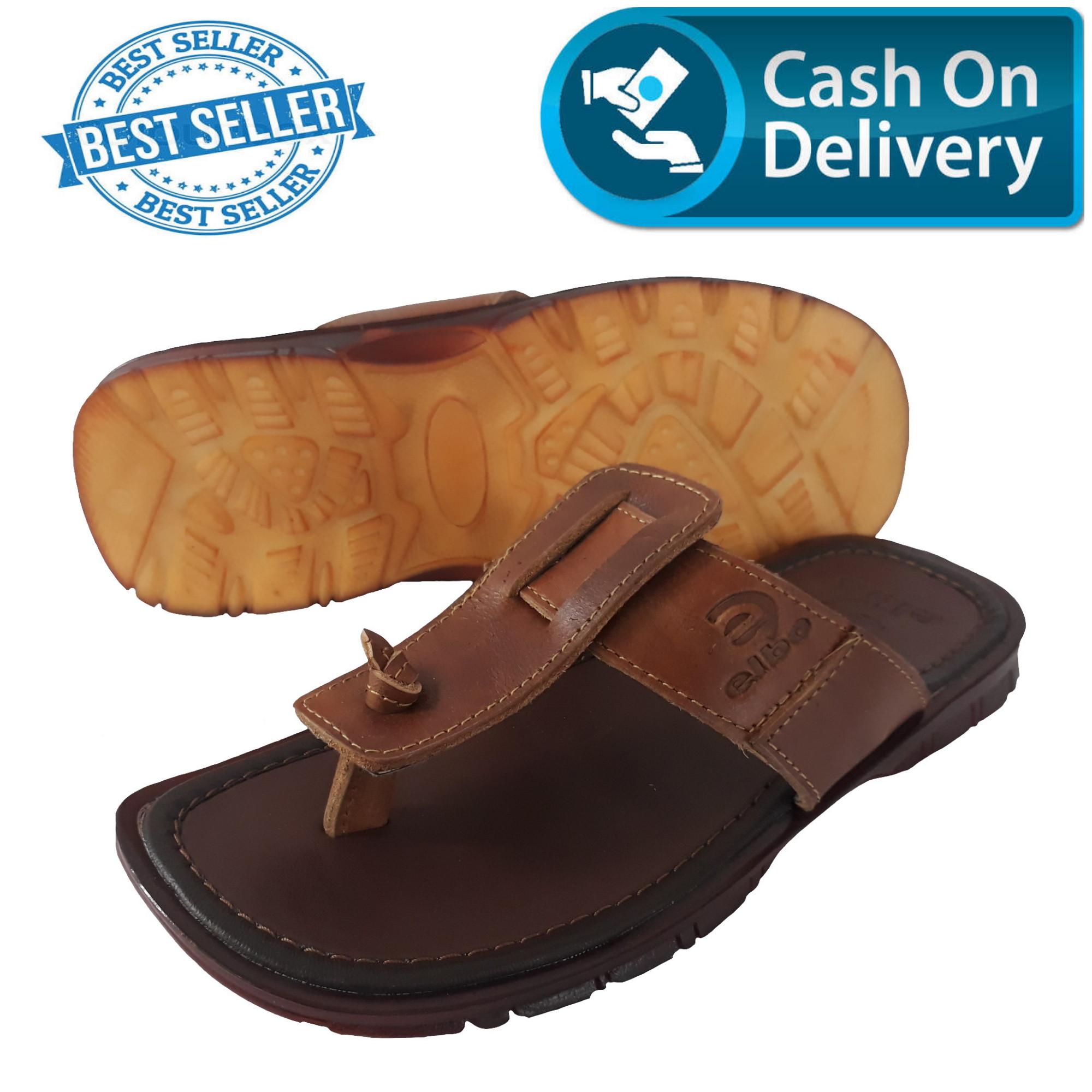 Sandal Kulit Pria / Sandal Pria Kulit Sapi Asli / Sandal Kulit Sapi Asli Model Japit
