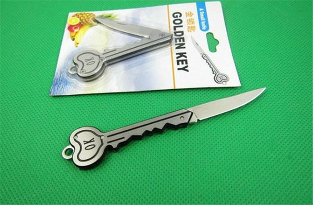Pisau piau piyau lipat mini golden key knife kunci secret weapon jaket jeans hoodie army police kunai crossfire katana shuriken ninja kerambit balisong samurai call of duty gta pes 2016 black ops di lapak SALE STOKIST sale_stokist