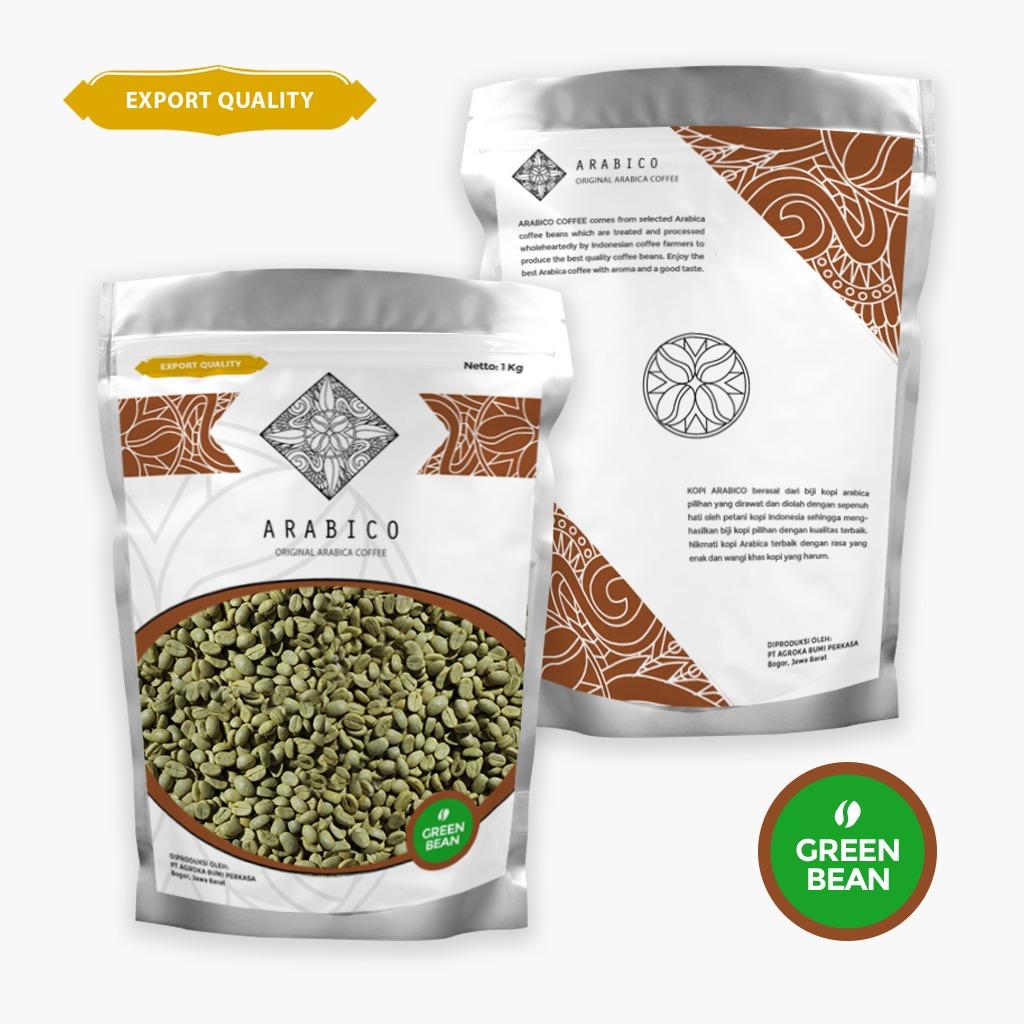 Biji Kopi Arabika Kerinci Mentah 5 Kilo