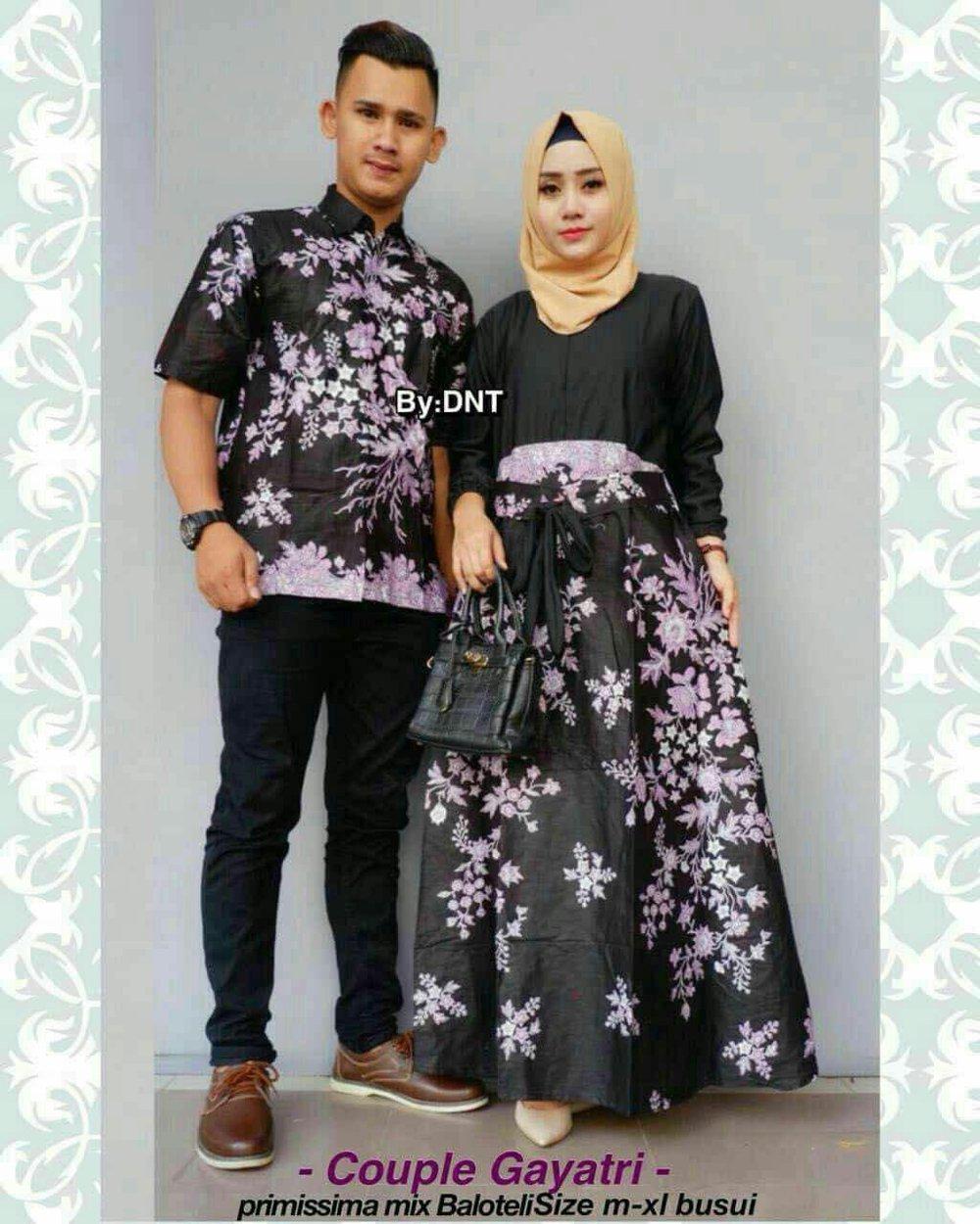 Lihat Fufuclothes Gamis Batik Sarimbit Motif Anyar Dan Harga Terbaru