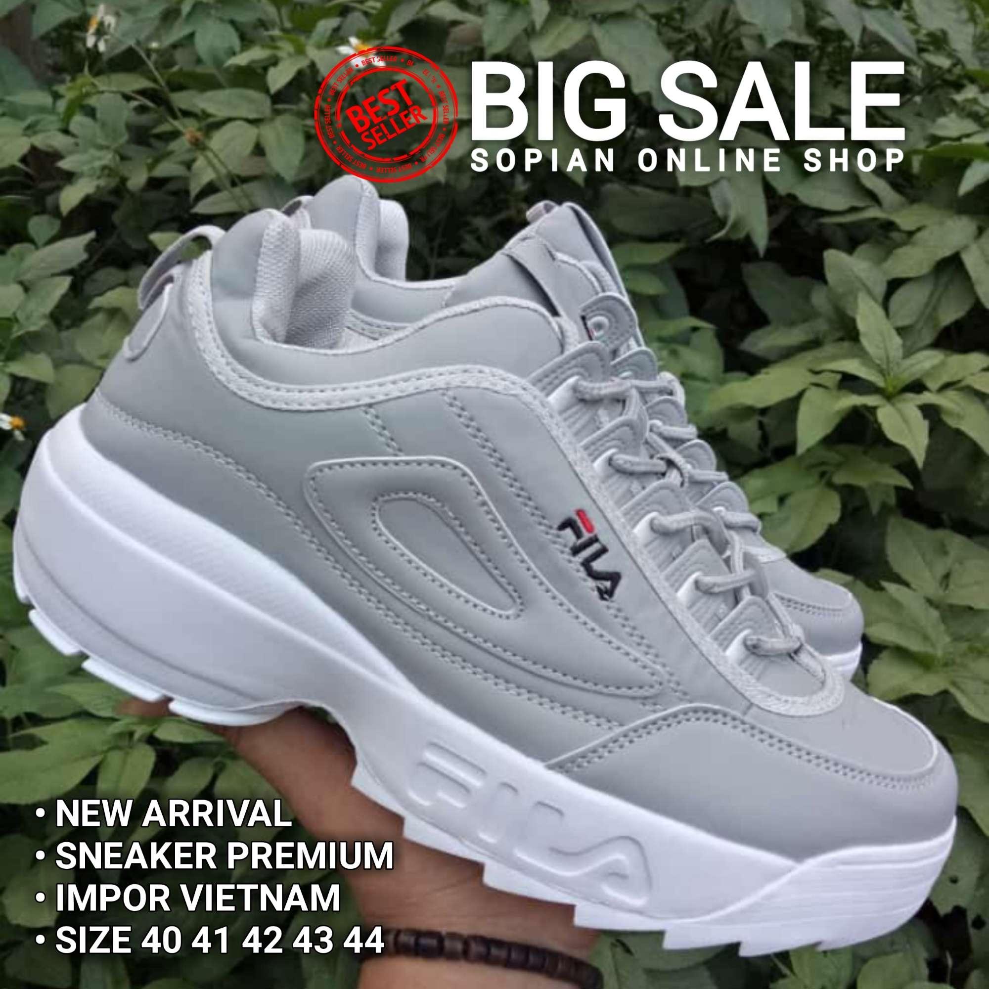 Kelebihan Sepatu Pria F I L A Disruptor 2 Hitam Terkini Daftar BIG SALE SEPATU PRIA F I L A DISRUPTOR 2