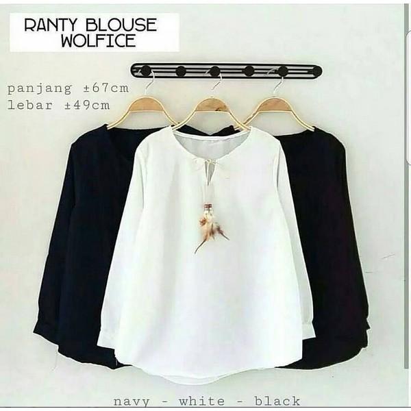 Termurah / Baju Murah / Dress / Bllouse / / Ranti Blouse #C / / Bandung