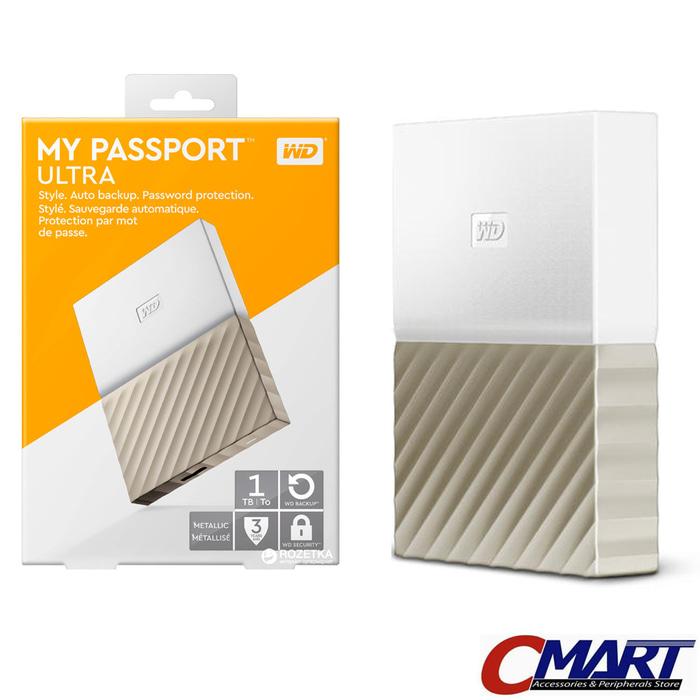 ORIGINAL - WD My Passport Ultra 1TB - HDD Hardisk Harddisk External Eksternal